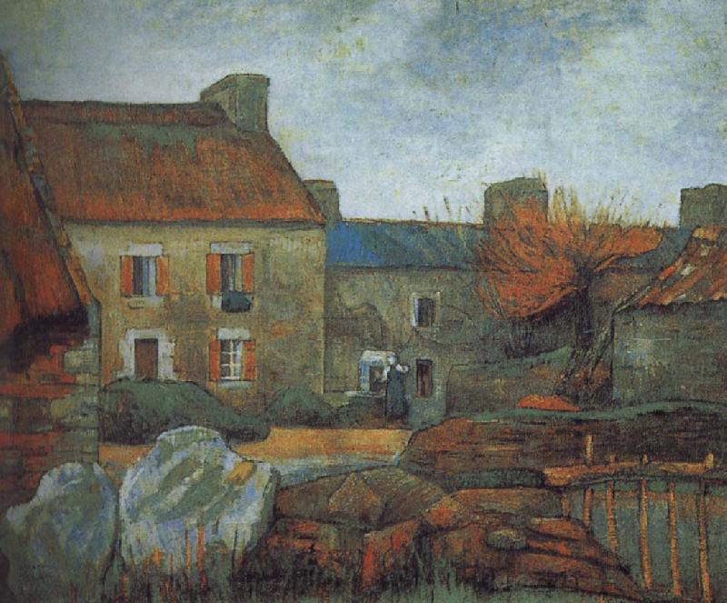 Poore farmhouse, Paul Gauguin